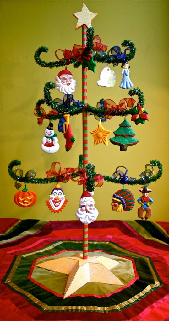 Ornate Holiday Cookie Tree