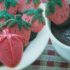 Chocolate Dipped Strawberry Cookies