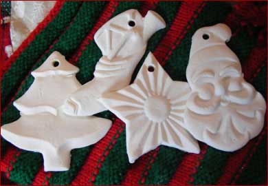 Claydough for Holiday Ornaments